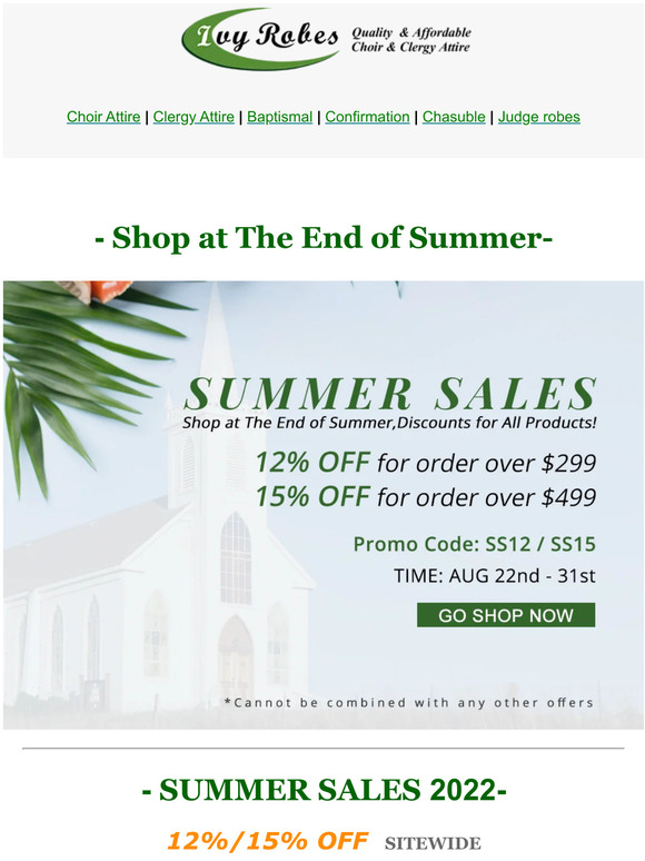 SUMMER SALES