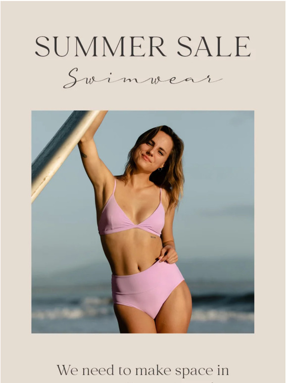 SUMMER SALE - eco swimwear ☀ up to 40% OFF