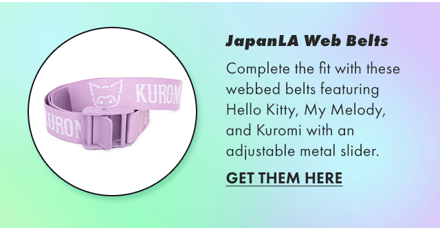 JapanLA Web Belts