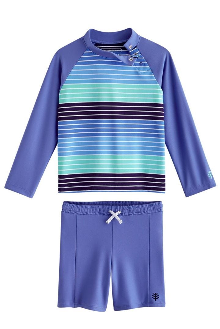 Baby Wave Rash Guard Set UPF 50+