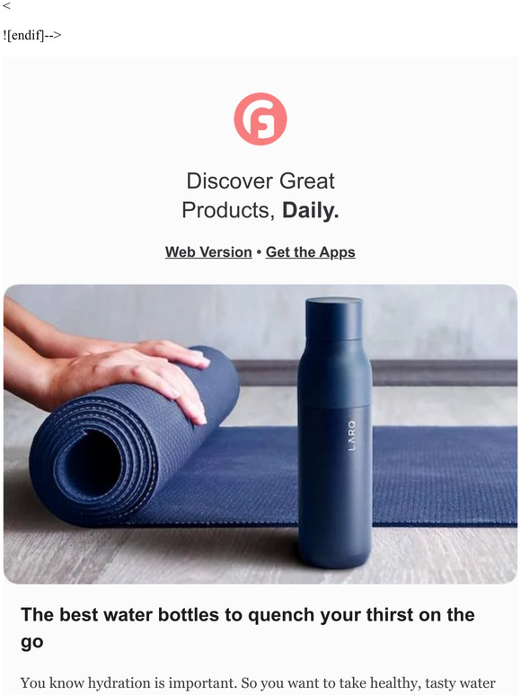 Gadget Flow The best water bottles to quench your thirst on the go