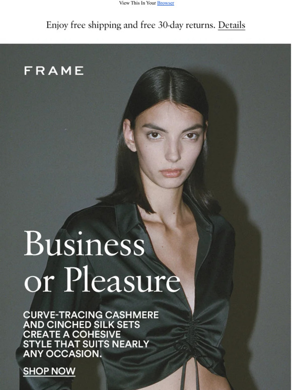 FRAME Brand The Best New Sets Are All About Materials Milled