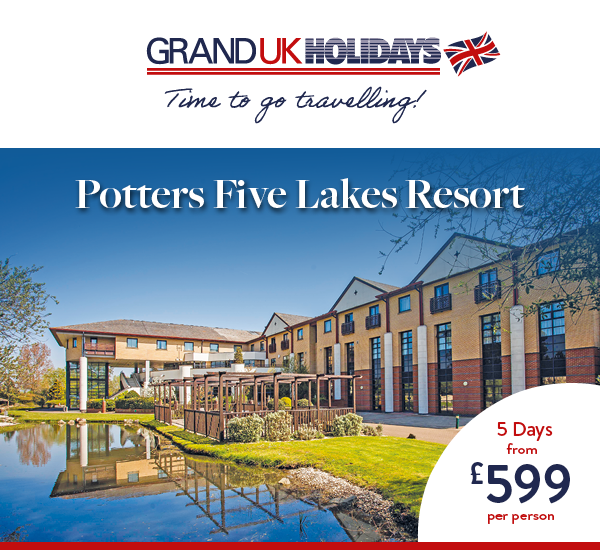 Grand UK Holidays Potters Five Lakes Resort Milled