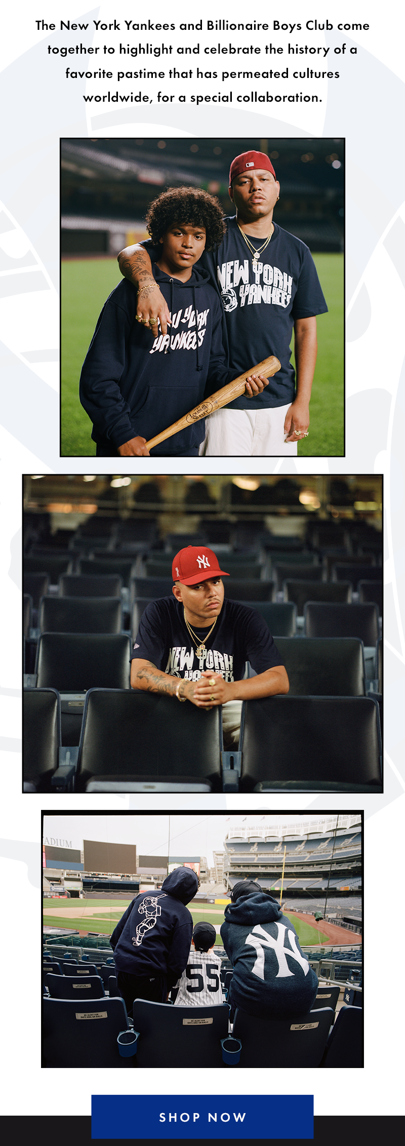 Billionaire Boys Club x Yankees special - New York Yankees