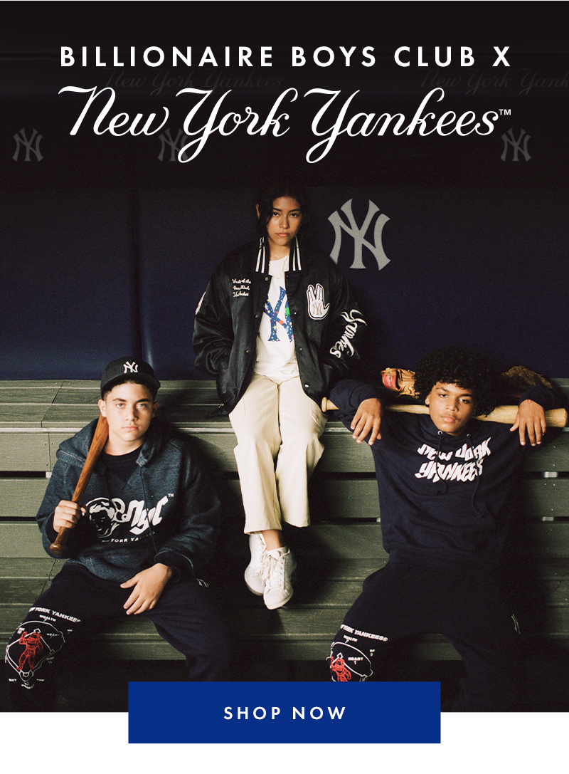 Billionaire Boys Club Collabs with NY Yankees For Limited-Edition Apparel  Collection