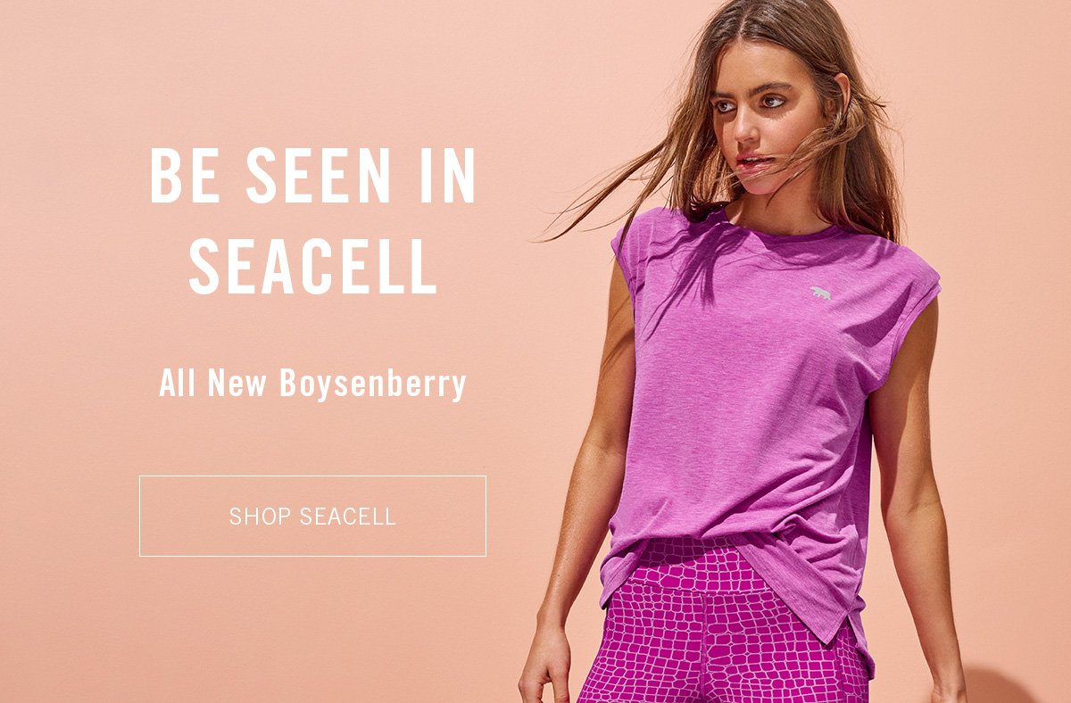 Sustainable Activewear, Shop Seacell