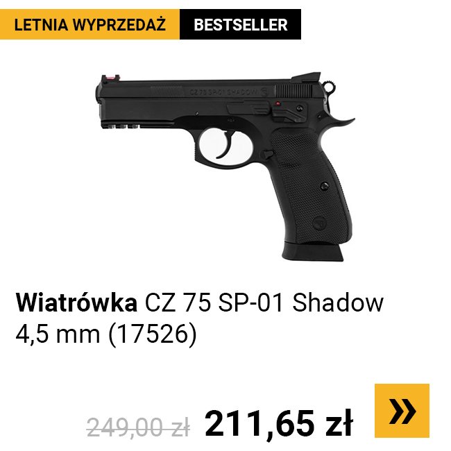 Wiatrówka CZ 75 SP-01 Shadow 4,5 mm 