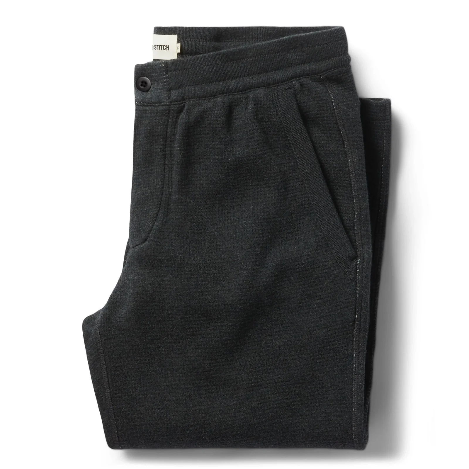 The Weekend Pant in Coal Double Knit
