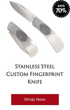Custom Fingerprint Knife