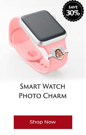 Photo Engraved Watch Charm