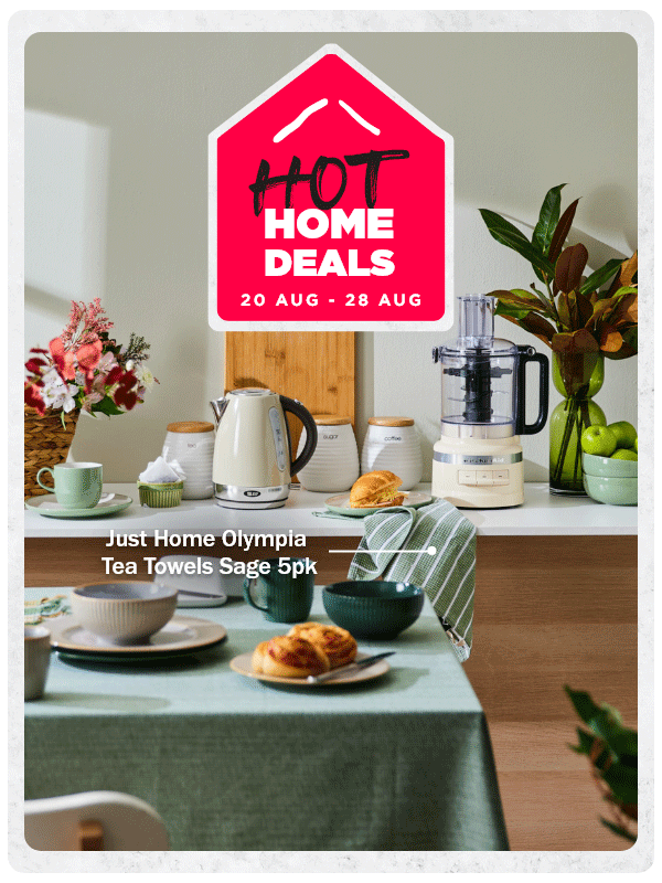 Briscoes Essential home comforts Hot Home Deals Milled