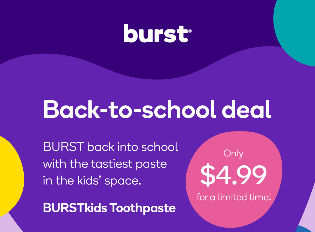 BURST Oral Care Gasp! It's another BURST flash sale! Milled