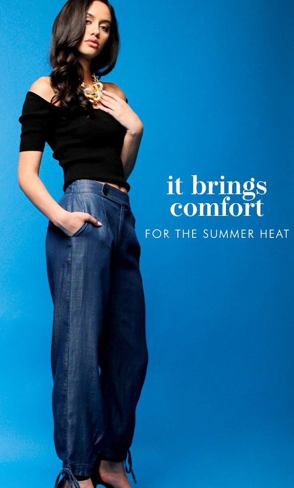 comfort that is of course for the summer heat 