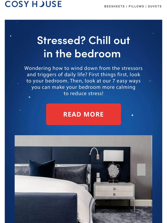 Cosy House Collection 7 Calming Bedroom Ideas to Help Reduce Stress😌