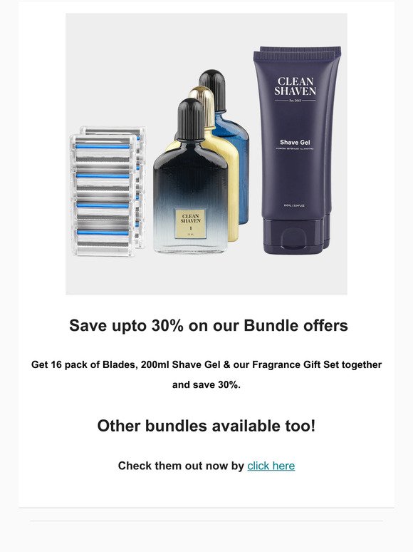 WOW Save upto 30% on our latest Bundles