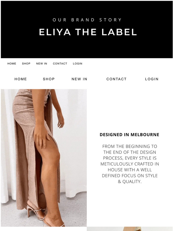 Eliya The Label Discount Code: Up to 70% off for December 2023 - Coupert  Australia