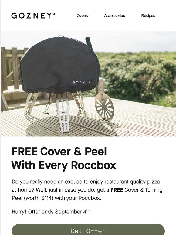FREE Cover & Peel with every Roccbox