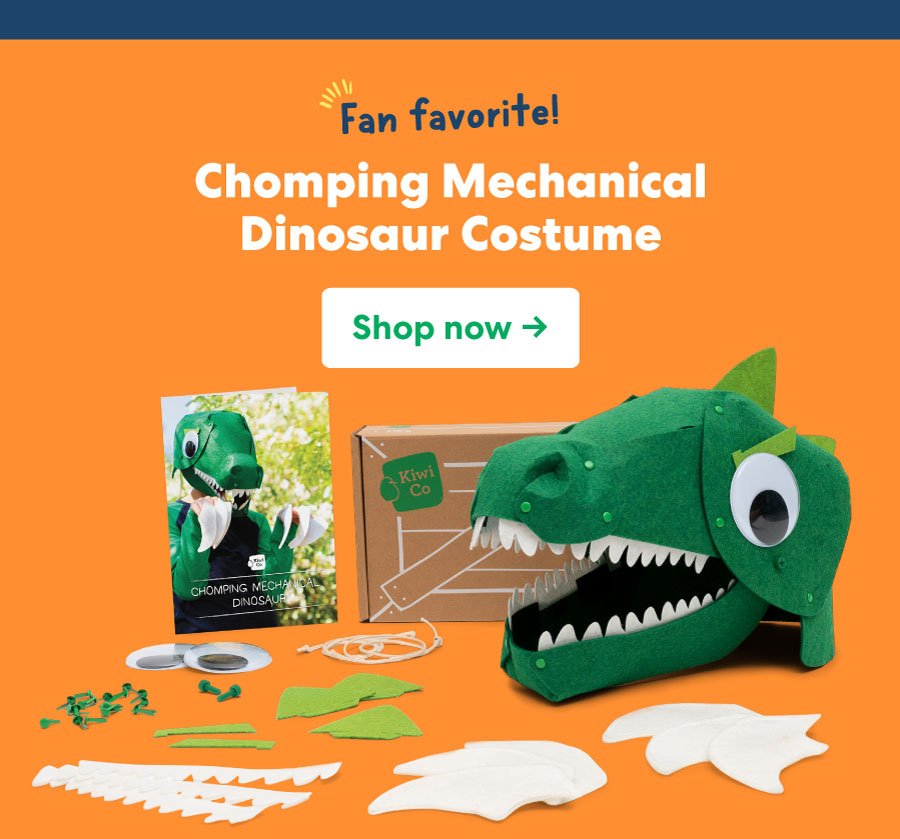 Chomping Mechanical Dinosaur Costume