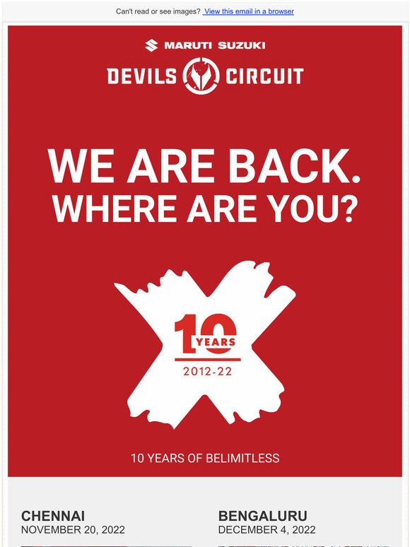 Maruti Suzuki Devils Circuit Season 22-23