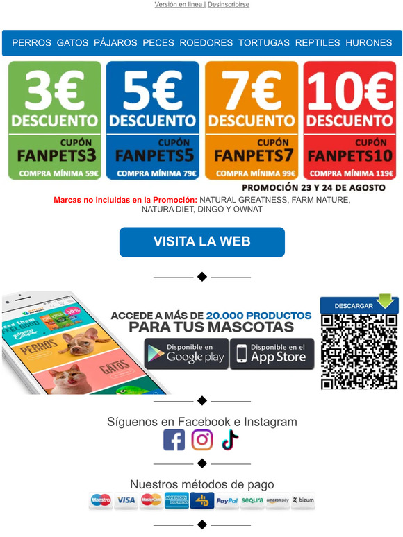 ✅ Descárgate nuestra APP, disponible para Android e iOS