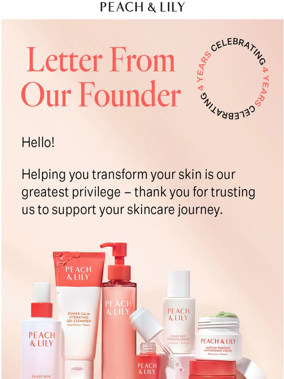 Peach and Lily Celebrating Four Years! Milled