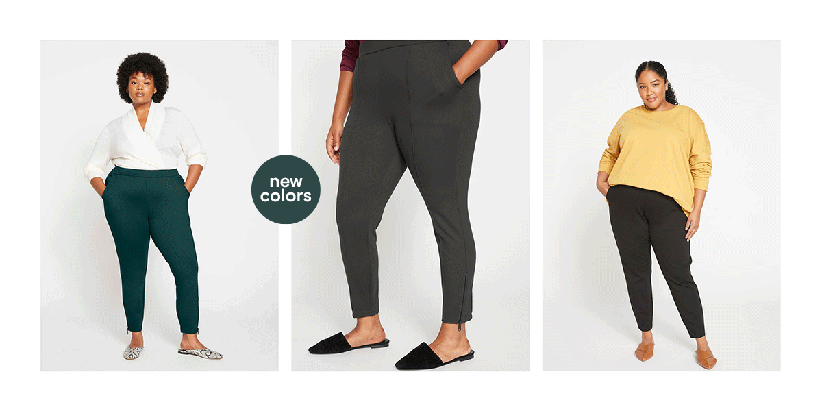 With 8 colors total (plus some fun stripes), we've restocked 5 best sellers and added 3 brand new silhouettes. Discover the magic fabric that will make you feel as confident as you are comfortable. It's time to step into your power.