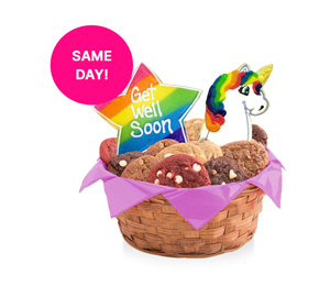 Get Well Magical Unicorns Cookie Basket