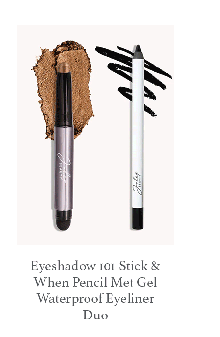 Eyeshadow 101 Stick & When Pencil Met Gel Waterproof Eyeliner Duo