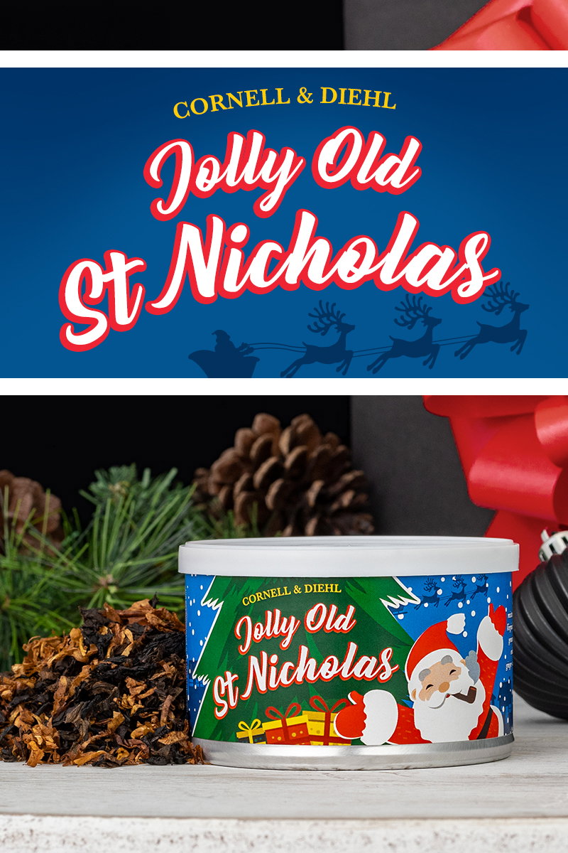 jolly old saint nicholas tobacco Smokingpipes: Cornell & Diehl's Jolly Old St. Nicholas — Available Now!
