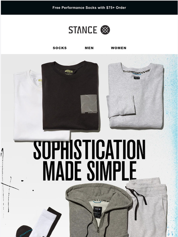 Stance: All-New Absolute Styles in Black, White and Grey | Milled