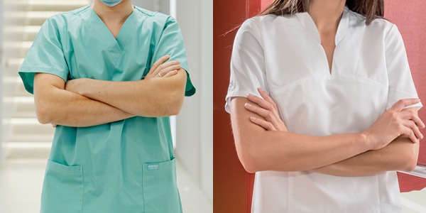 Tenues de travail santé