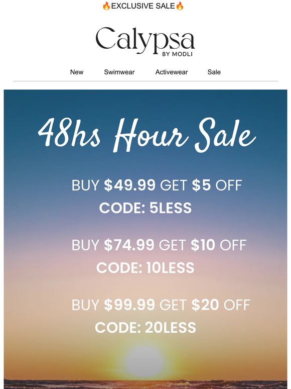 EXCLUSIVE FLASH SALE!😍🔥