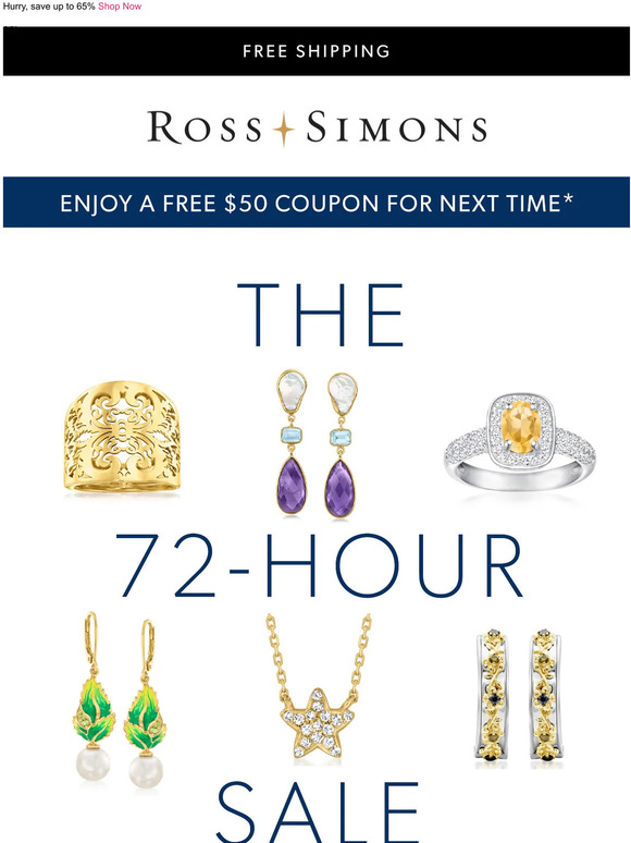 RossSimons You have 72 hours… GO! Milled