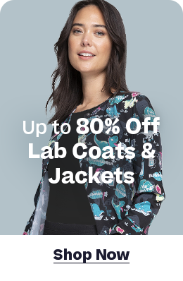 Up to 80% off Lab Coats and Jackets
