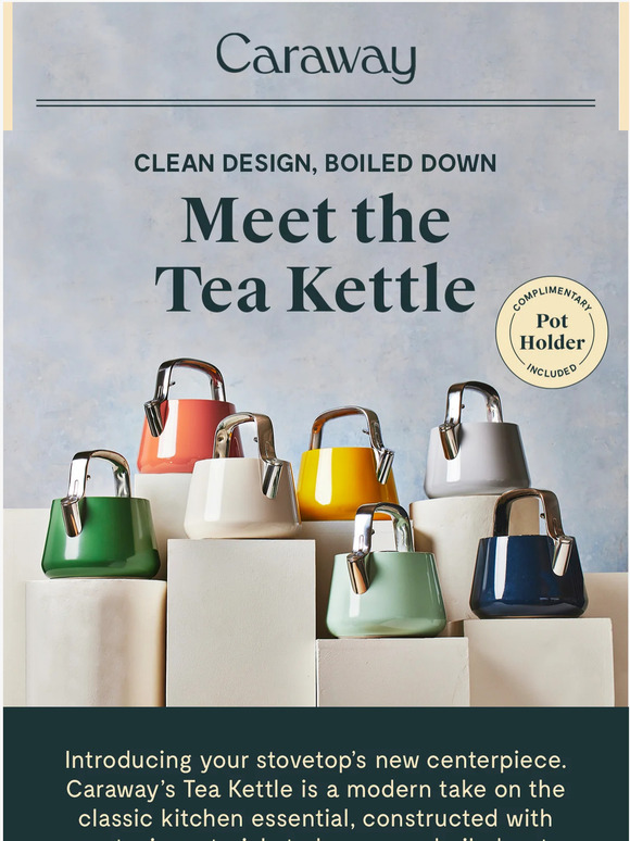 Caraway NEW Meet The Tea Kettle Milled