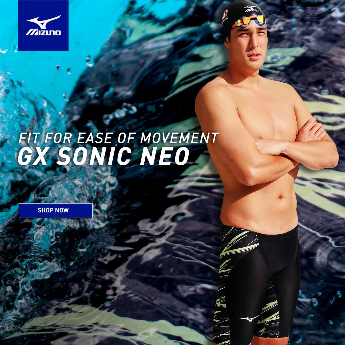 Mizuno : It's Neo. It's New. And It's Designed for Swimmers Like