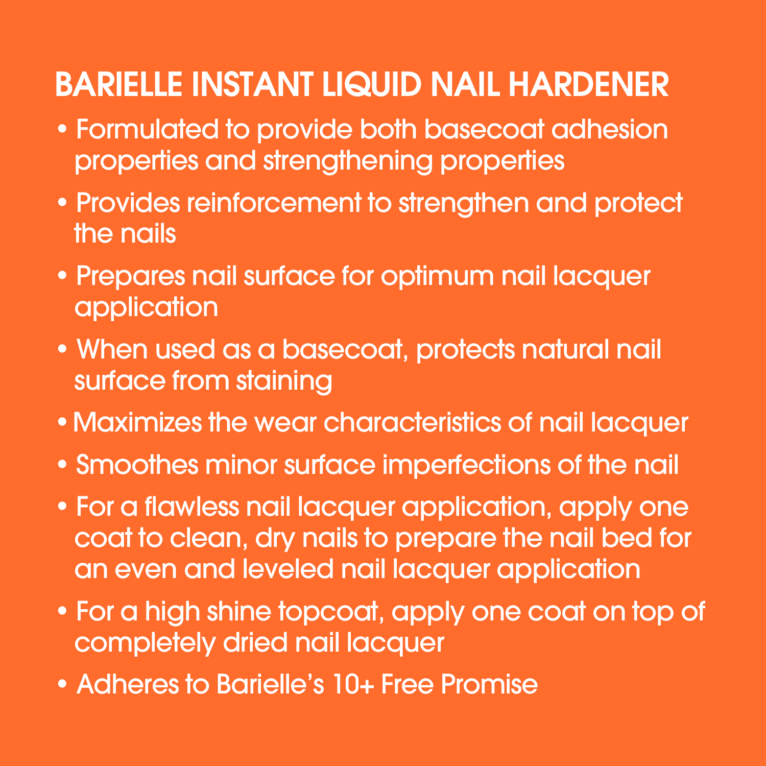 Fisk Industries Inc Maximum strength Barielle Nail Hardener protects and strengthens soft, weak