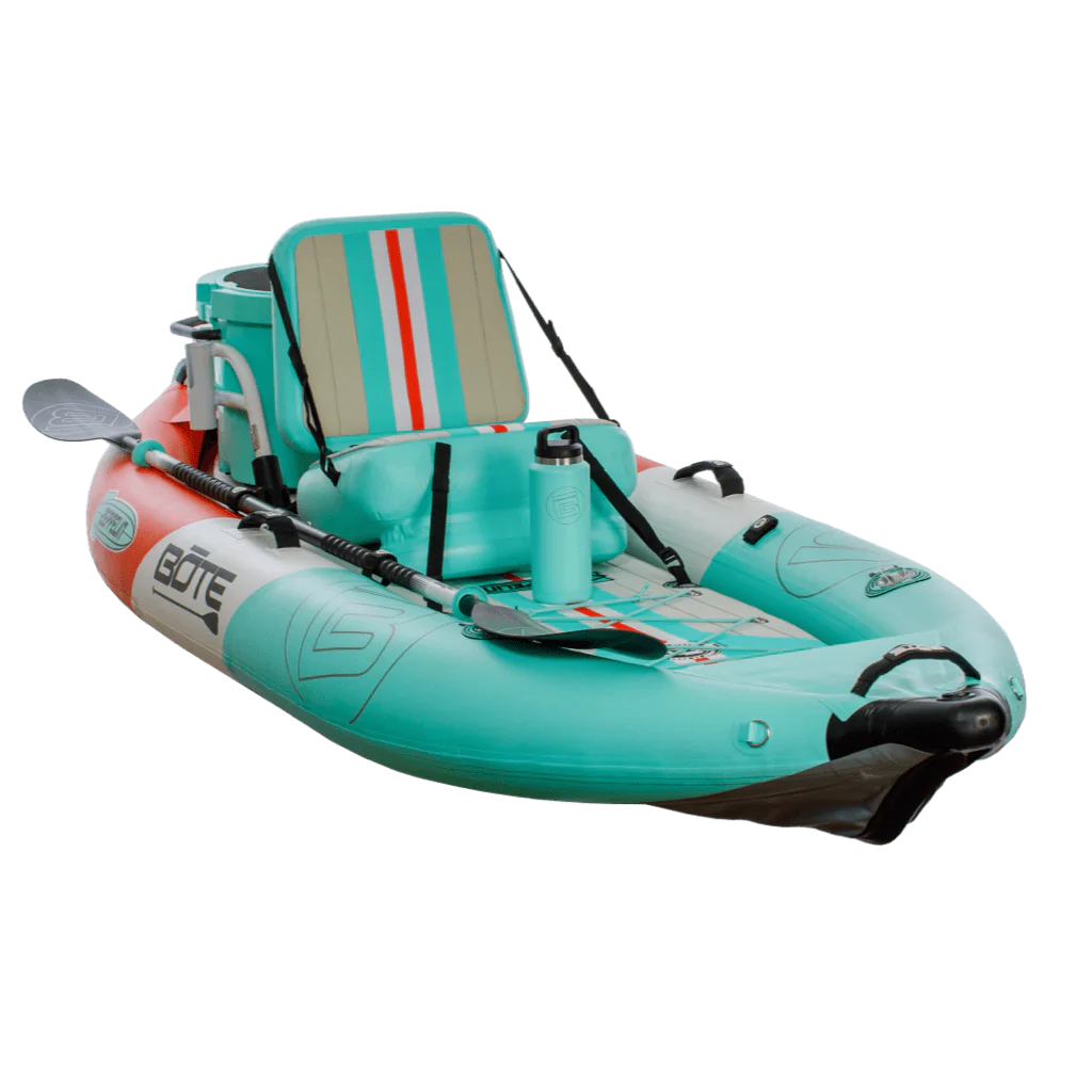 Image of Zeppelin Aero 10′ Classic Seafoam Inflatable Kayak Package