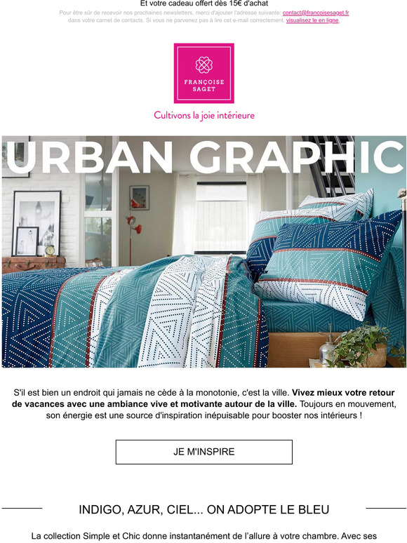 La rentrée à prix mini avec nos collections Urban graphic !