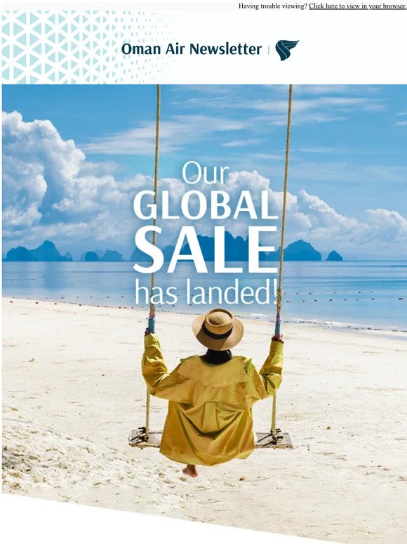Our Global Sale has landed