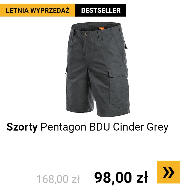 Szorty Pentagon BDU Cinder Grey