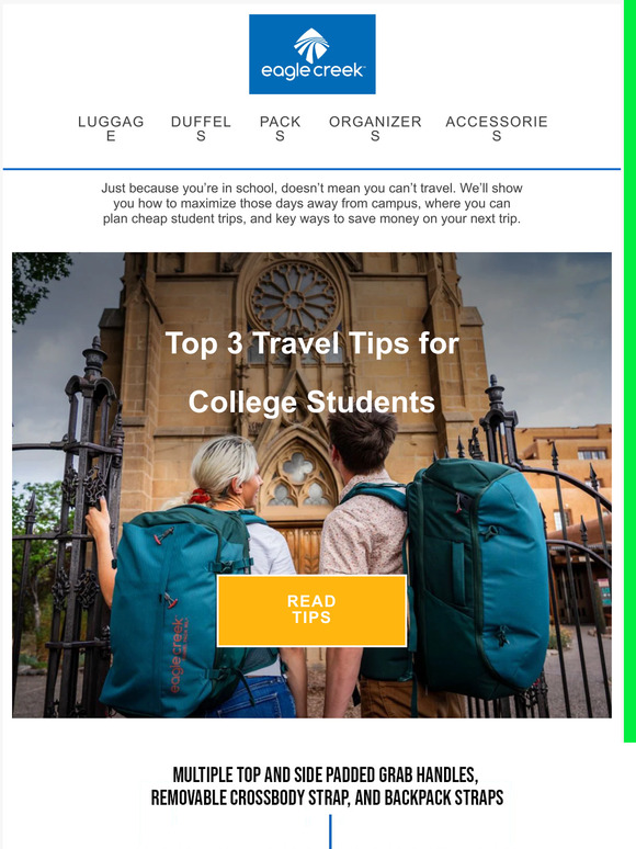 College Edition: Weekend Trips & Packing Know-How