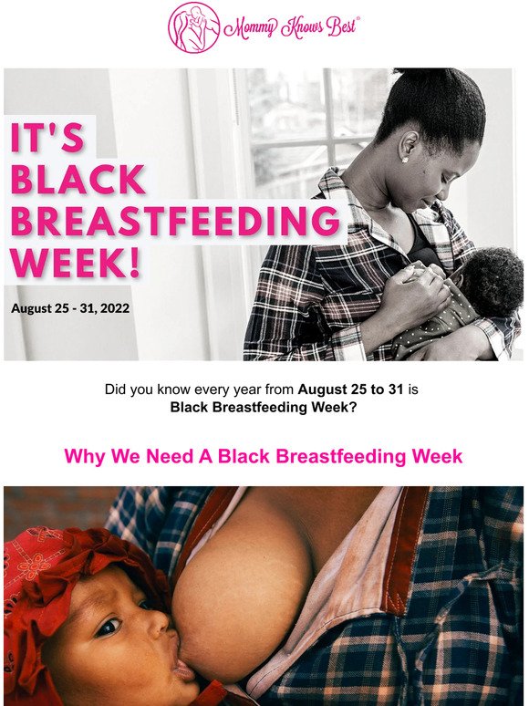 It’s Black Breastfeeding Week!