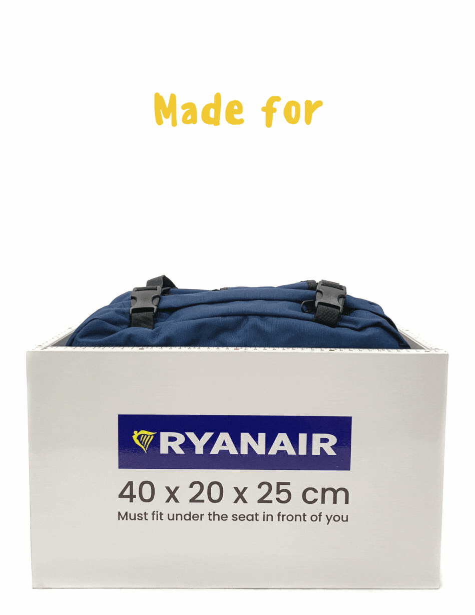 CabinZero Bags and Luggage Travelling with Ryanair? You need this
