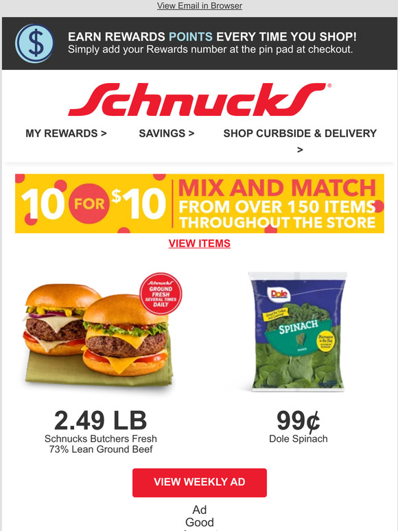 Schnucks Your Weekly Savings at Schnucks Are Here! Milled(03)