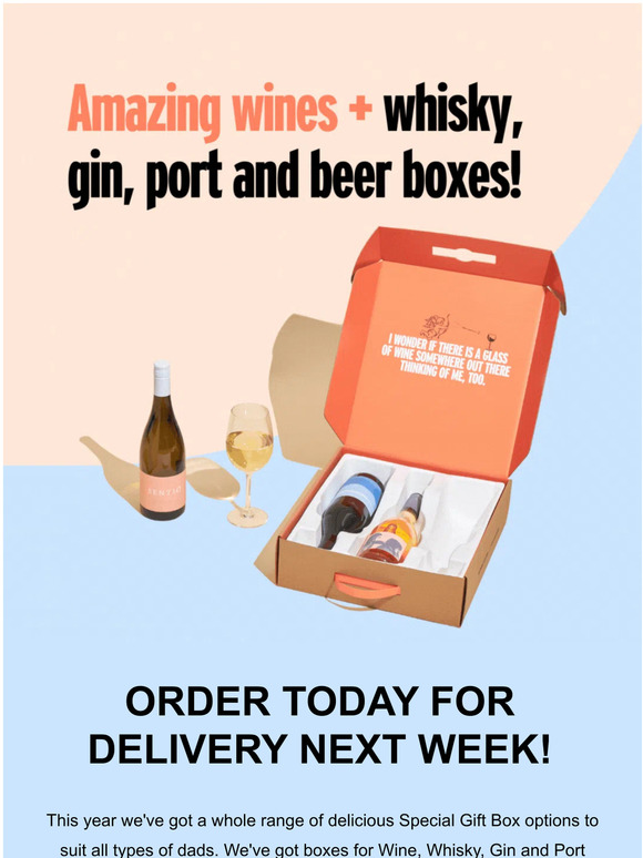 Good Pair Days Father's Day Delivery CutOff Times Milled