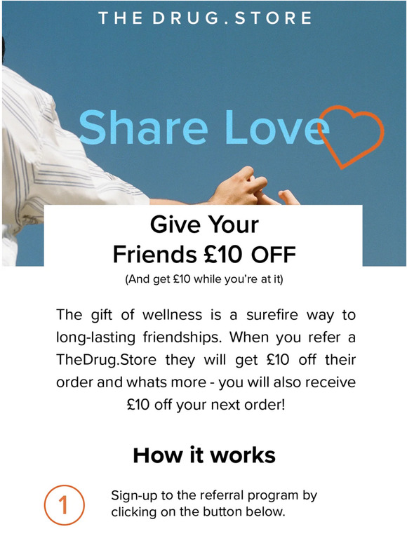 Get £10 off your next order!