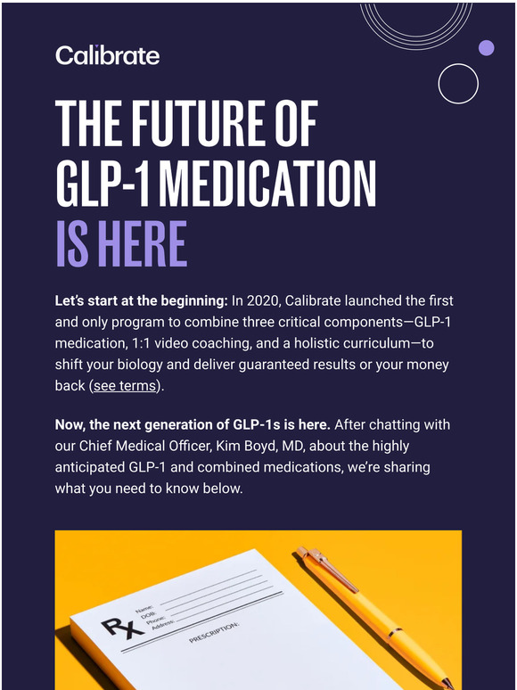 Calibrate The Next Generation Of GLP 1 Medications Is Here Milled   C@2x 