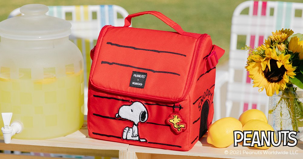 SNOOPY'S HOUSE 16-CAN LUNCH PAIL