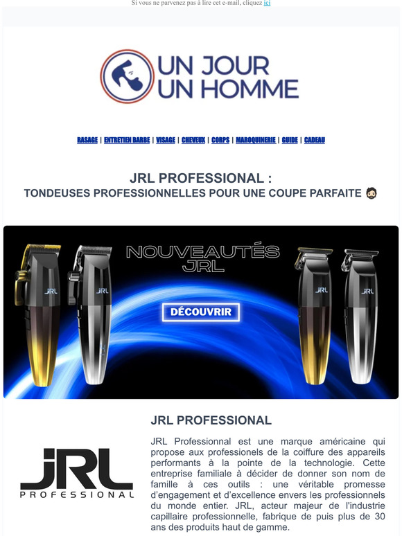 Tondeuse de Finition JRL 2020T Fresh Fade - La boutique du Barber